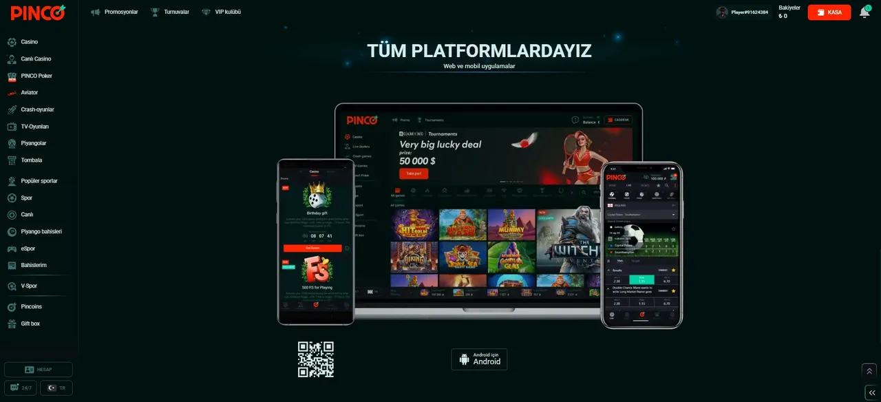 Pinco – Oyun Keyfi Mobilde de Yanınızda
